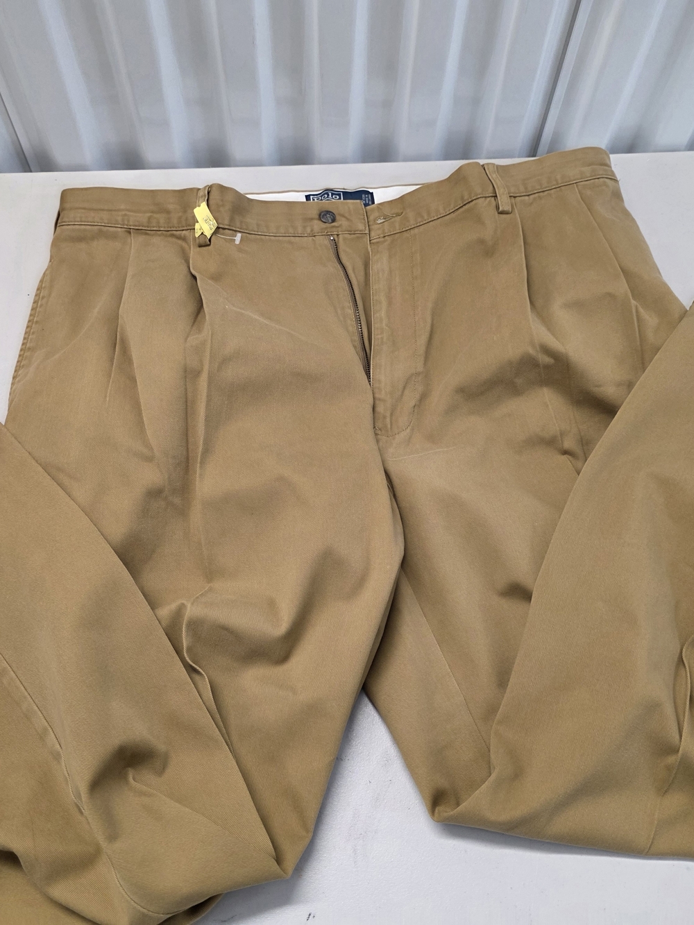 Polo Ralph Lauren Hammond Pants Pleated And Cuffed (Shortened) Men's Size 42x29